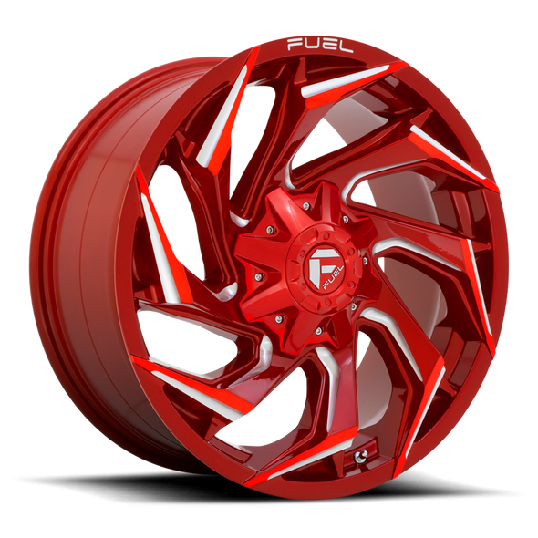 Fuel D754 REACTION 20x9 ET01 8x170 125.10mm CANDY RED MILLED (Load Rated 1678kg)