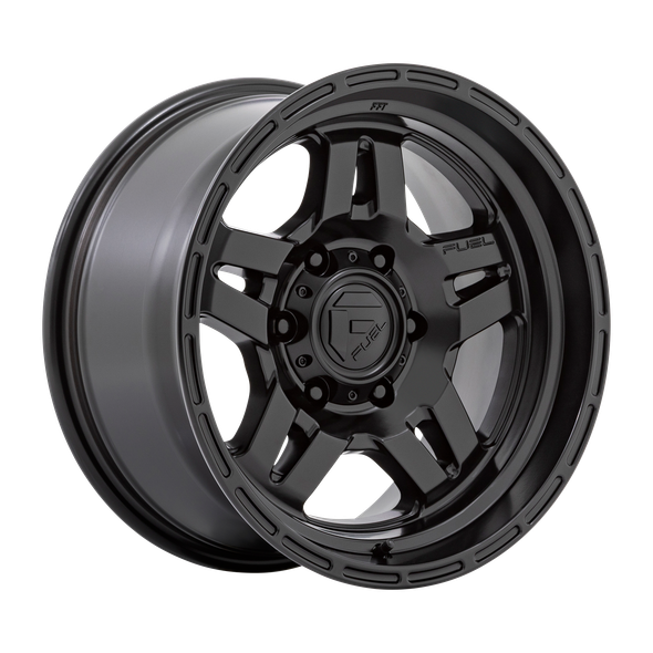 Fuel D799 OXIDE 18x9 ET-12 5x127 71.50mm BLACKOUT (Load Rated 1134kg)
