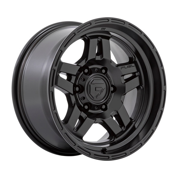 Fuel D799 OXIDE 18x9 ET01 5x127 71.50mm BLACKOUT (Load Rated 1134kg)