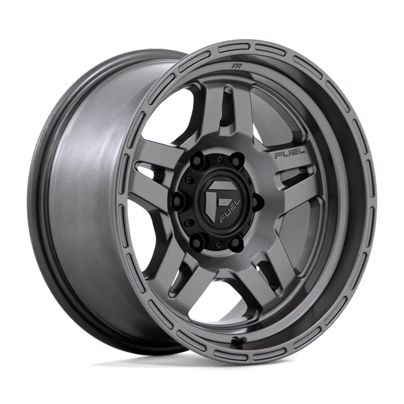 Fuel D801 OXIDE 18x9 ET-12 6x139.7 106.10mm MATTE GUNMETAL (Load Rated 1134kg)