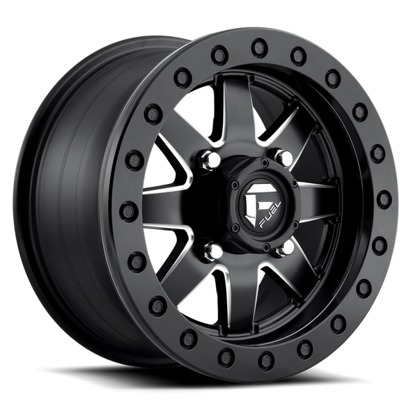 Fuel D938 MAVERICK BEADLOCK 18x7 ET38 4x156 132.00mm MATTE BLACK MILLED (Load Rated 454kg)