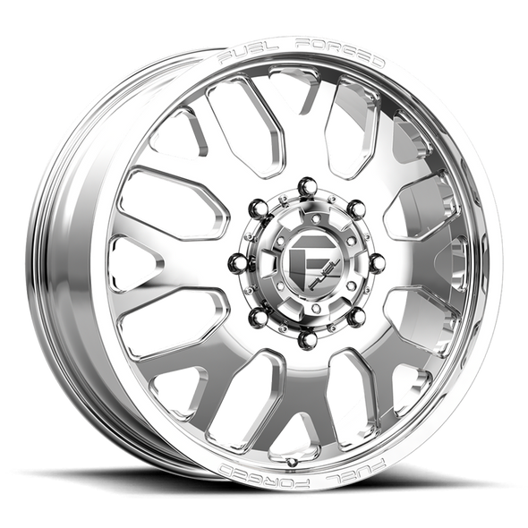 Fuel DE19 FF19D 24x8.25 ET-200 10x225 170.10mm POLISHED (Load Rated 1134kg)