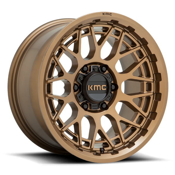 KMC KM722 TECHNIC 20x9 ET18 8x170 125.10mm MATTE BRONZE (Load Rated 1678kg)