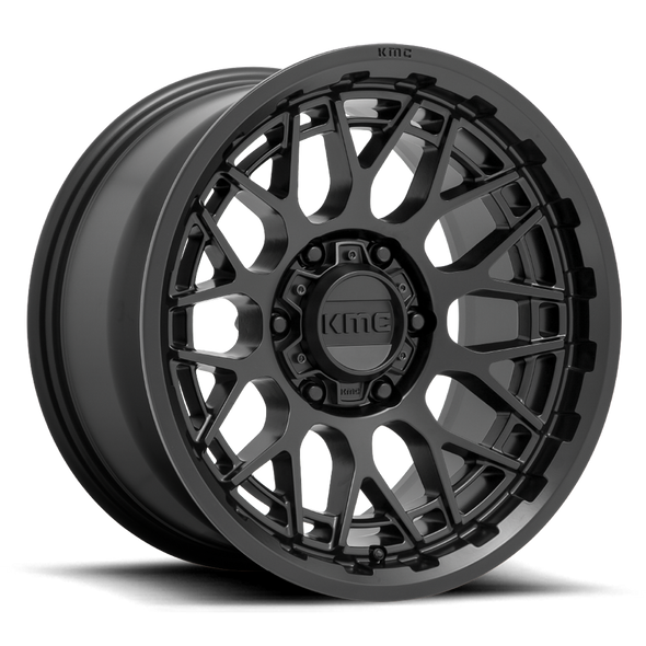 KMC KM722 TECHNIC 18x9 ET18 6x135 87.10mm SATIN BLACK (Load Rated 1134kg)