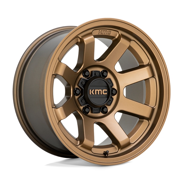 KMC KM723 TRAIL 17x9 ET-12 5x127 71.50mm MATTE BRONZE (Load Rated 1134kg)