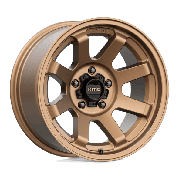 KMC KM723 TRAIL 17x9 ET-12 5x127 71.50mm MATTE BRONZE (Load Rated 1134kg)
