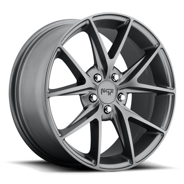 Niche M116 MISANO 19x9.5 ET35 5x112 66.56mm MATTE GUN METAL (Load Rated 726kg)