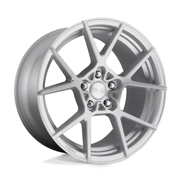 Rotiform R138 KPS 18x8.5 ET35 5x112 66.56mm GLOSS SILVER BRUSHED (Load Rated 726kg)