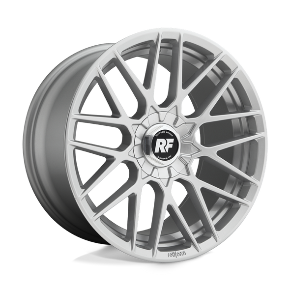 Rotiform R140 RSE 18x9.5 ET35 5x114.3/120 72.56mm GLOSS SILVER (Load Rated 726kg)