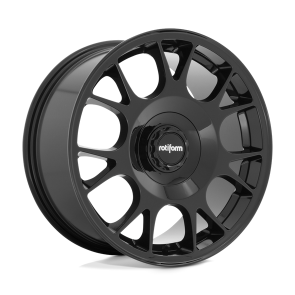 Rotiform R187 TUF-R 18x9.5 ET20 CUSTOM 72.56mm GLOSSY BLACK (Load Rated 726kg)