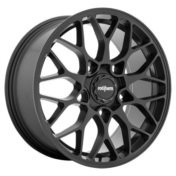 Rotiform R190 SGN 19x10 ET40 5x112 66.56mm MATTE BLACK (Load Rated 726kg)