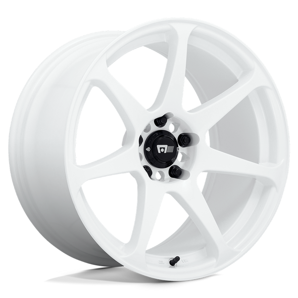 Motegi Racing MR154 BATTLE 17x8 ET43 5x108 72.56mm WHITE (Load Rated 688kg)