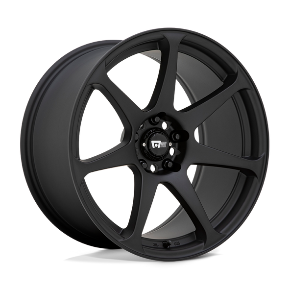 Motegi Racing MR154 BATTLE 17x8 ET43 5x112 66.56mm MATTE BLACK (Load Rated 688kg)