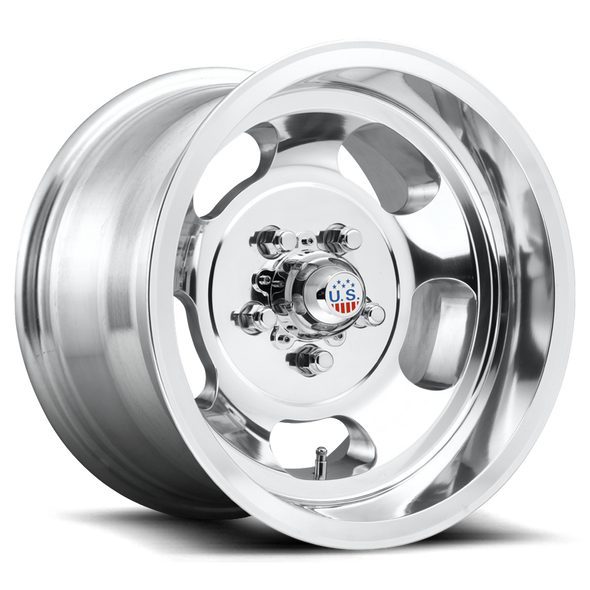 US MAGS U101 INDY 15x10 ET-50 5x139.7 108.00mm HIGH LUSTER POLISHED (Load Rated 726kg)