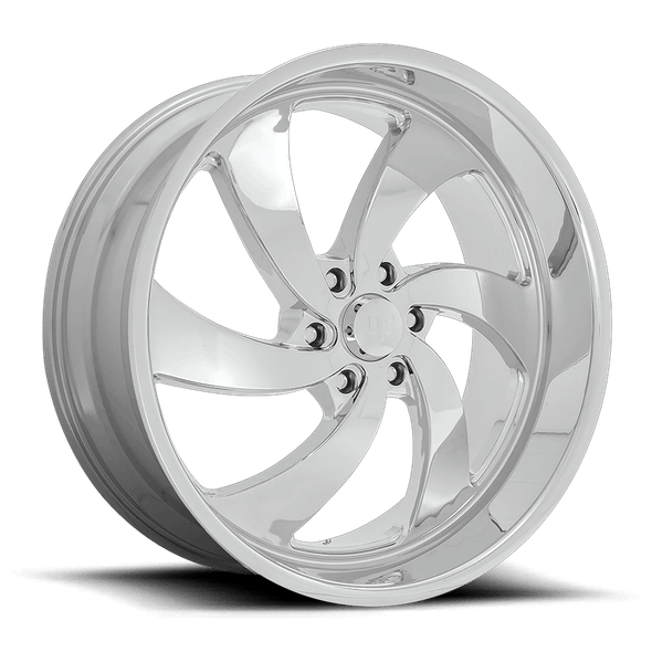 US MAGS U132 DESPERADO 24x10 ET25 6x135 87.10mm CHROME (Load Rated 1134kg)