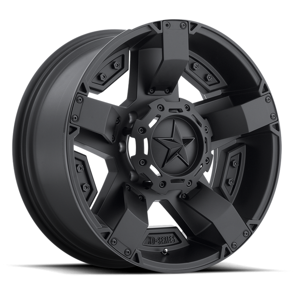 XD XD811 ROCKSTAR II 20x9 ET0 5x127/139.7 78.10mm MATTE BLACK W/ ACCENTS (Load Rated 1134kg)