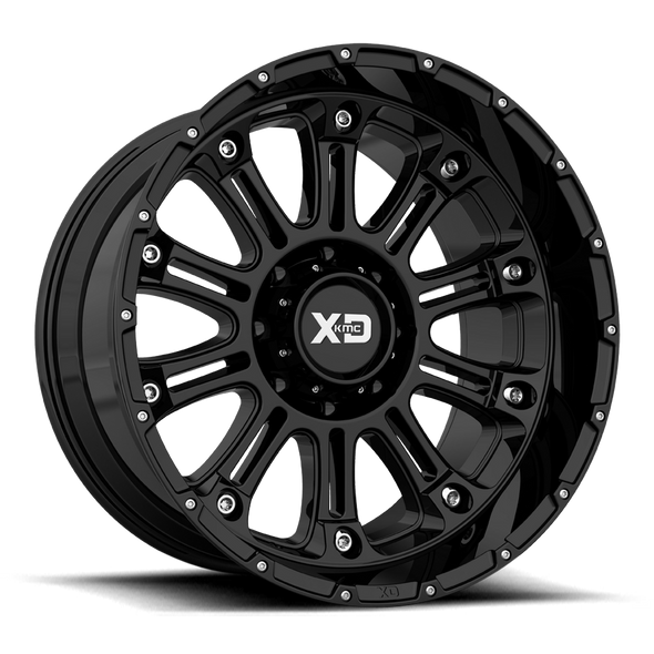 XD XD829 HOSS II 20x9 ET18 5x150 110.10mm GLOSS BLACK (Load Rated 1134kg)