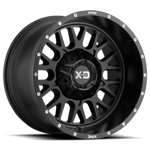 XD XD842 SNARE 20x9 ET0 5x139.7/150 110.10mm SATIN BLACK (Load Rated 1134kg)