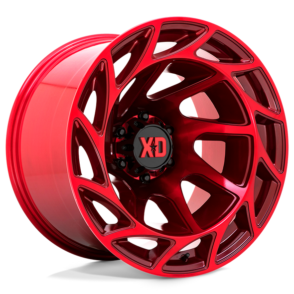 XD XD860 ONSLAUGHT 20x12 ET-44 8x165.1 125.10mm CANDY RED (Load Rated 1678kg)