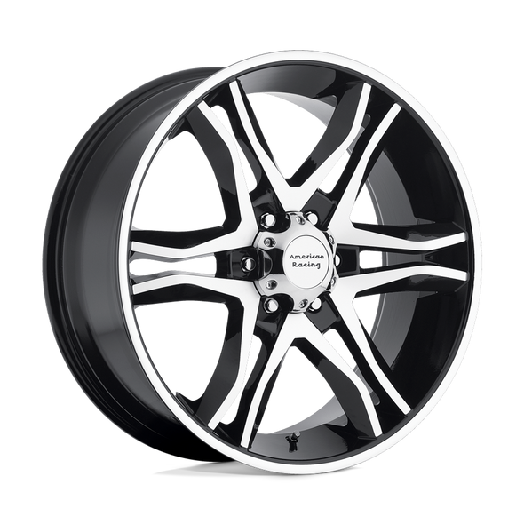 American Racing AR893 MAINLINE 20x8.5 ET35 6x139.7 106.10mm GLOSS BLACK MACHINED (Load Rated 1134kg)