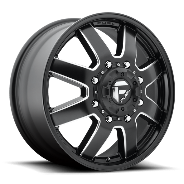 Fuel D538 MAVERICK 20x8.25 ET122 8x200 142.00mm MATTE BLACK MILLED (Load Rated 1361kg)