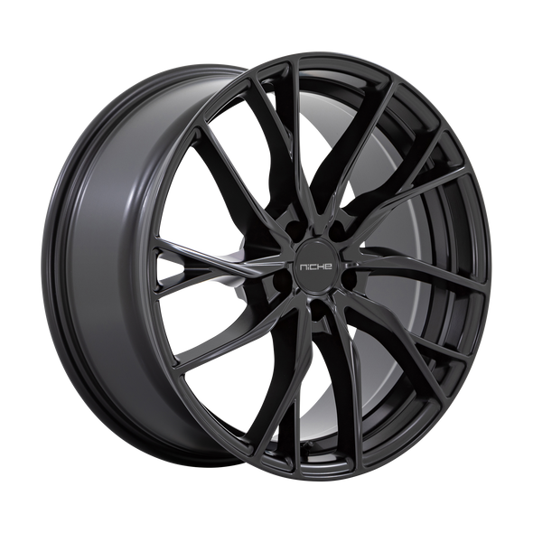 Niche M272 NOVARA 20x9 ET25 5x112 66.56mm MATTE BLACK (Load Rated 816kg)