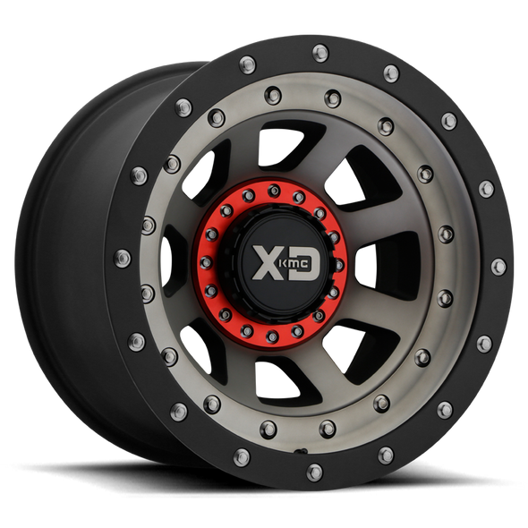 XD XD137 FMJ 20x12 ET-44 5x127/139.7 78.10mm SATIN BLACK W/ DARK TINT (Load Rated 1134kg)