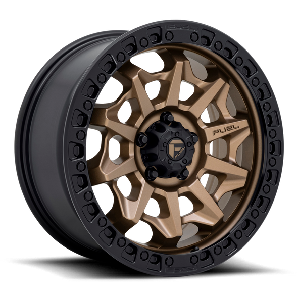 Fuel D696 COVERT 18x9 ET20 8x180 124.20mm MATTE BRONZE BLACK BEAD RING (Load Rated 1678kg)