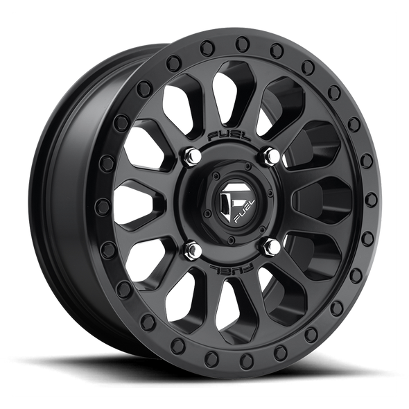 Fuel D579 VECTOR 17x8.5 ET20 5x120 65.07mm MATTE BLACK (Load Rated 1134kg)