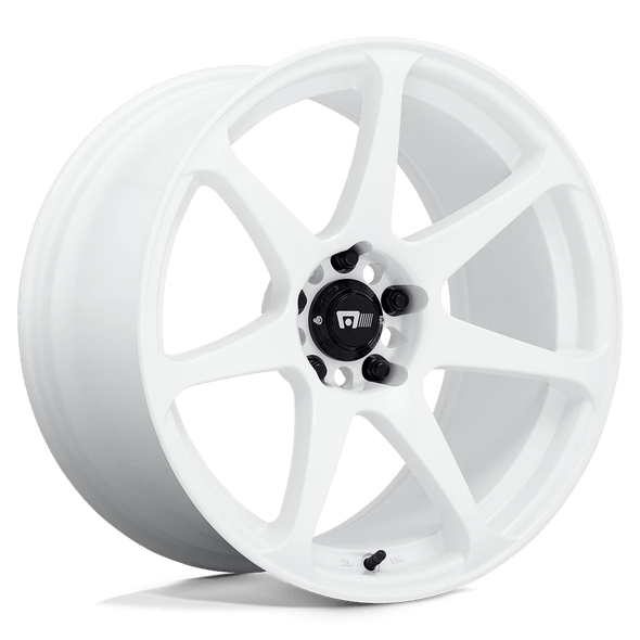 Motegi Racing MR154 BATTLE 17x8 ET43 5x110 72.56mm WHITE (Load Rated 688kg)