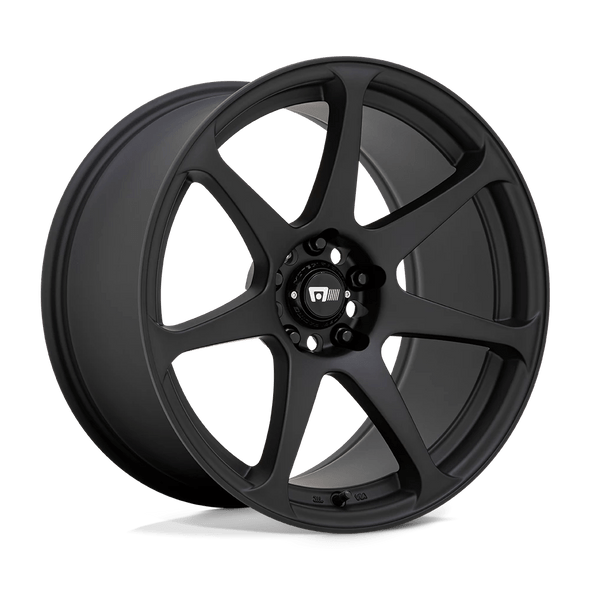 Motegi Racing MR154 BATTLE 17x8 ET43 5x108 72.56mm MATTE BLACK (Load Rated 688kg)