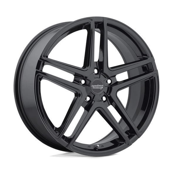 American Racing AR907 16x7 ET40 5x114.3 72.56mm GLOSS BLACK (Load Rated 581kg)