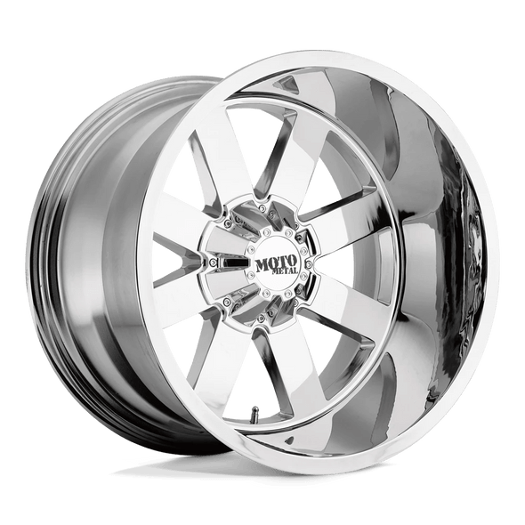 Moto Metal MO962 18x10 ET-24 8x165.1 125.10mm CHROME (Load Rated 1651kg)