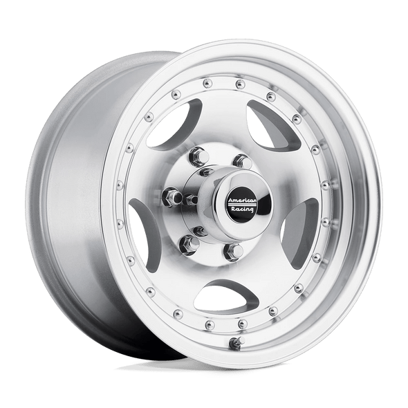 American Racing AR23 15x10 ET-44 5x114.3 83.06mm MACHINED W/ CLEAR COAT (Load Rated 862kg)