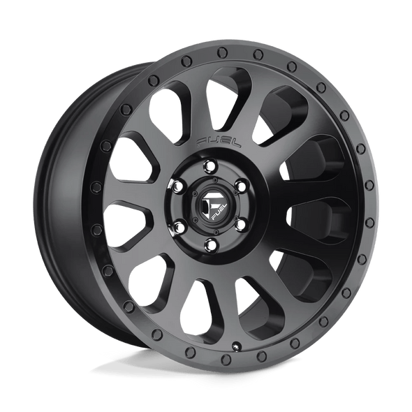 Fuel D579 VECTOR 20x10 ET-18 6x139.7 108.00mm MATTE BLACK (Load Rated 1134kg)