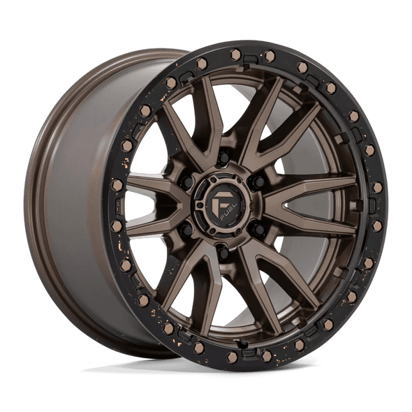 Fuel D681 REBEL 17x9 ET01 6x120 67.06mm MATTE BRONZE BLACK BEAD RING (Load Rated 1043kg)