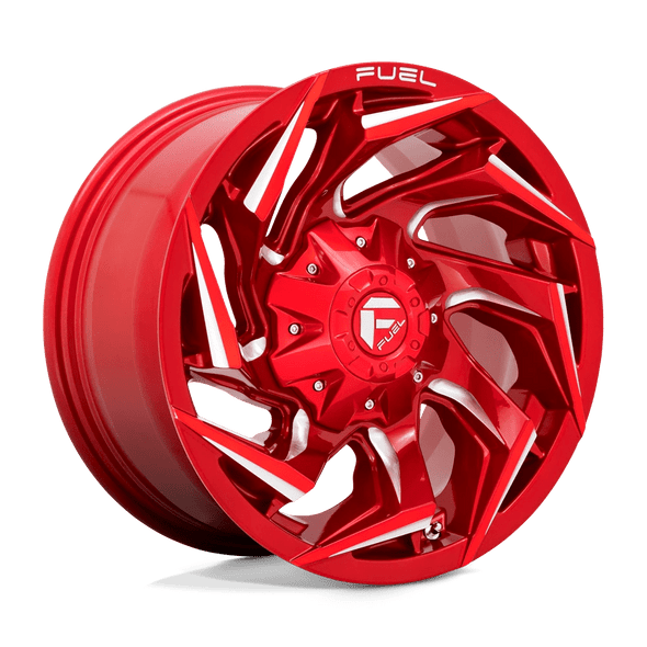 Fuel D754 REACTION 17x9 ET-12 5x114.3/127 78.10mm CANDY RED MILLED (Load Rated 1134kg)