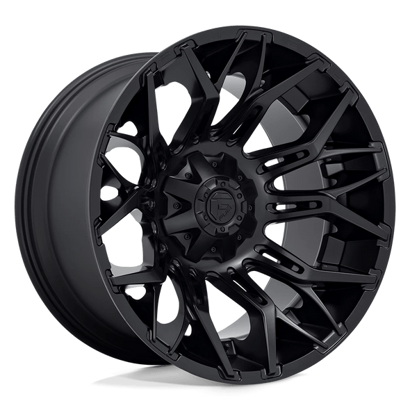 Fuel D772 TWITCH 22x12 ET-44 5x114.3/127 78.10mm BLACKOUT (Load Rated 1134kg)