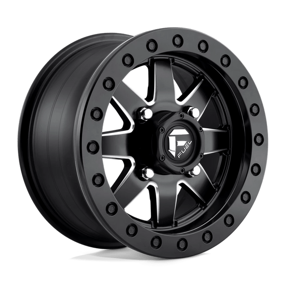 Fuel D938 MAVERICK BEADLOCK 15x7 ET38 4x156 132.00mm MATTE BLACK MILLED (Load Rated 454kg)