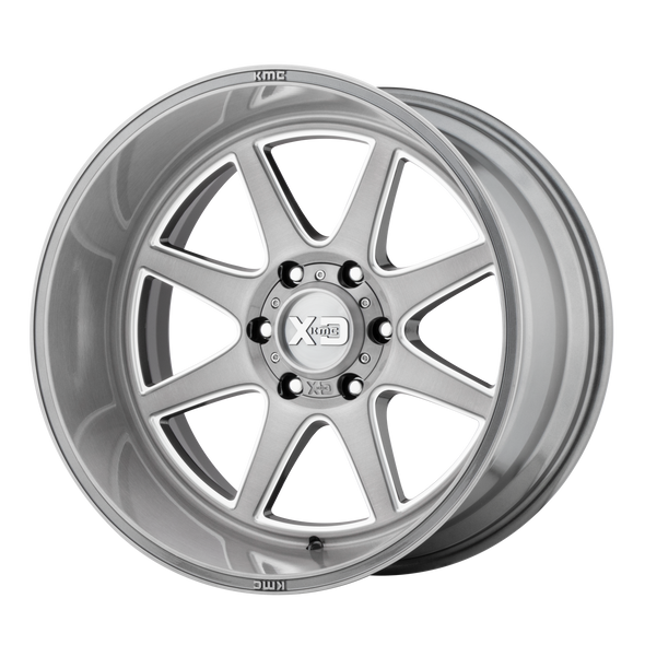 XD XD844 PIKE 20x10 ET-18 6x139.7 106.10mm TITANIUM BRUSHED MILLED (Load Rated 1134kg)