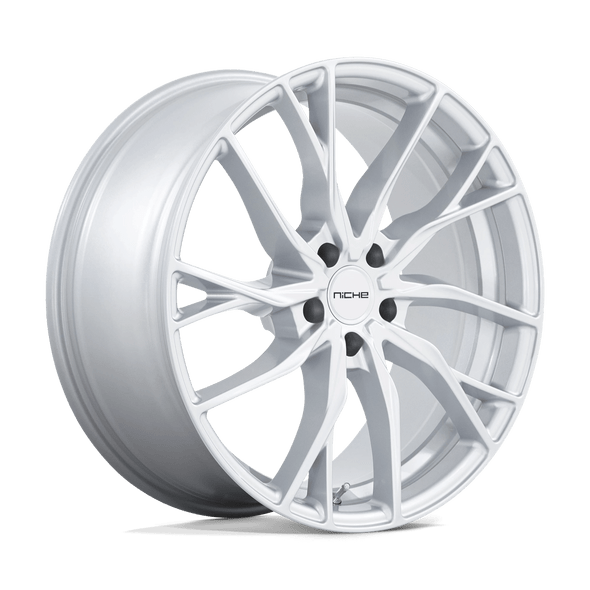 Niche M273 NOVARA 20x10.5 ET27 5x112 66.56mm SILVER (Load Rated 816kg)