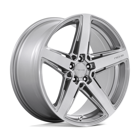 Niche M270 TERAMO 20x11 ET50 5x114.3 70.70mm ANTHRACITE BRUSHED FACE TINT CLEAR (Load Rated 726kg)