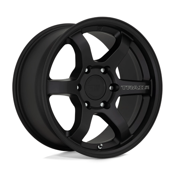 Motegi Racing MR150 TRAILITE 17x8.5 ET18 6x139.7 106.10mm SATIN BLACK (Load Rated 1134kg)