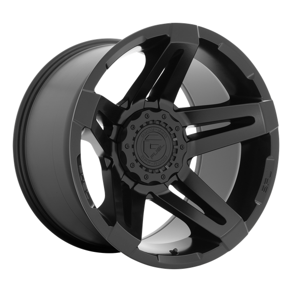 Fuel D763 SFJ 22x14 ET-75 6x135/139.7 106.10mm MATTE BLACK (Load Rated 1134kg)