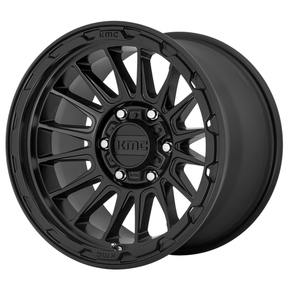 KMC KM542 IMPACT 18x9 ET18 5x150 110.10mm SATIN BLACK (Load Rated 1134kg)