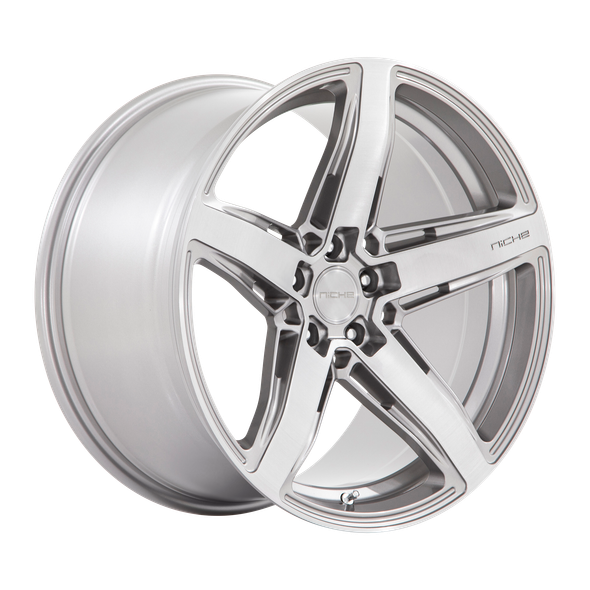 Niche M270 TERAMO 20x9.5 ET22 5x120 72.56mm ANTHRACITE BRUSHED FACE TINT CLEAR (Load Rated 726kg)