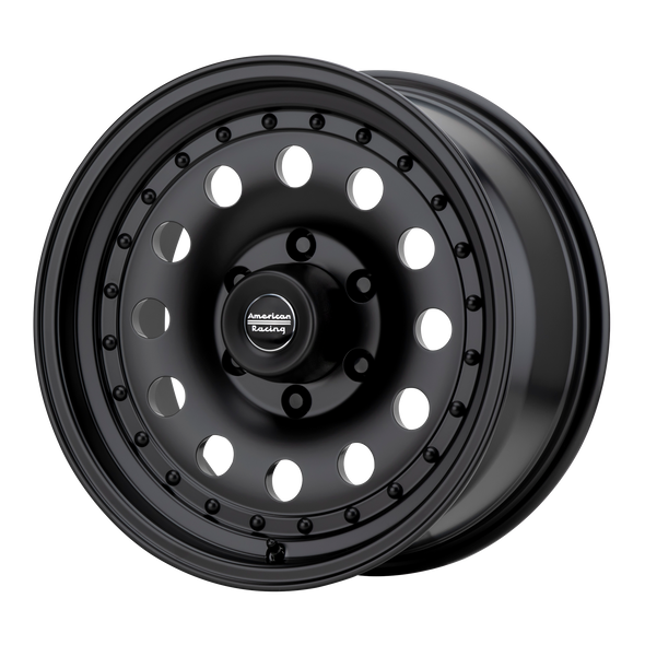 American Racing AR62 OUTLAW II 15x8 ET-19 5x114.3 83.06mm SATIN BLACK (Load Rated 862kg)