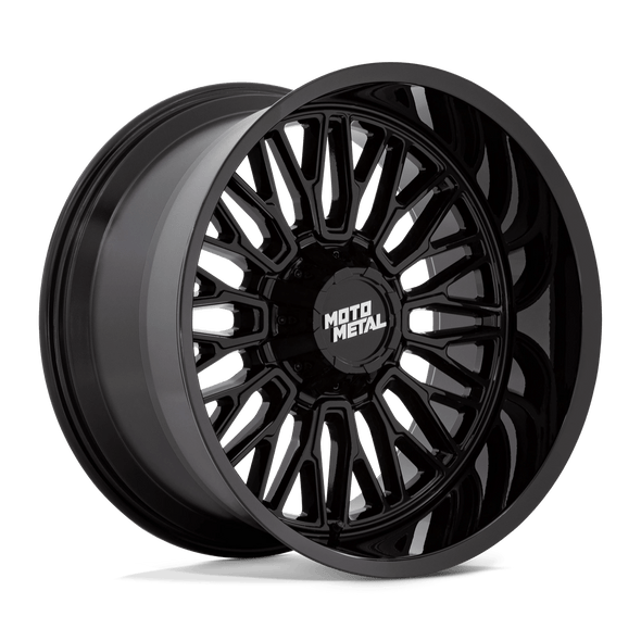 Moto Metal MO809 STINGER 20x10 ET-18 CUSTOM 78.10mm GLOSS BLACK (Load Rated 1134kg)