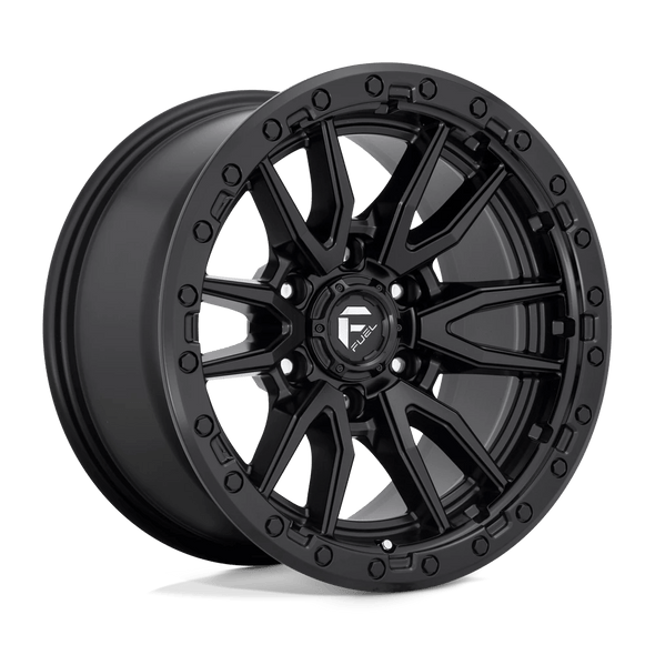 Fuel D679 REBEL 17x9 ET01 5x150 110.10mm MATTE BLACK (Load Rated 1134kg)