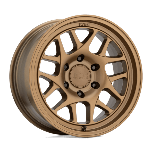 KMC KM717 BULLY OL 17x8.5 ET0 6x140 106.10mm MATTE BRONZE (Load Rated 1134kg)